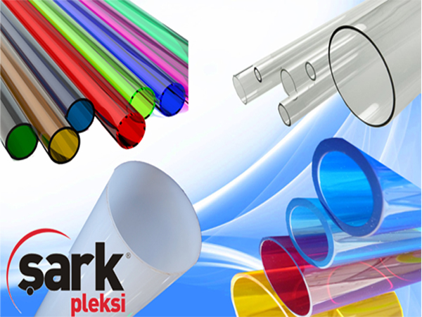 Clear Plexiglass Acrylic Tube Şark Pleksi